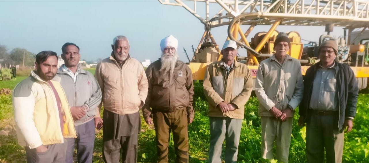 The demand of 20-year-old irrigation tubewells of the residents of village Harwa Beet has been fulfilled